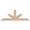 Ekena Millwork Saratoga Smooth Timber Gable Bracket, Douglas Fir, 72"W x 27"H x 3 1/2"D x 5 1/2"F, 9/12 Pitch GBW072X27X0406SAR00SDF - alternate 1
